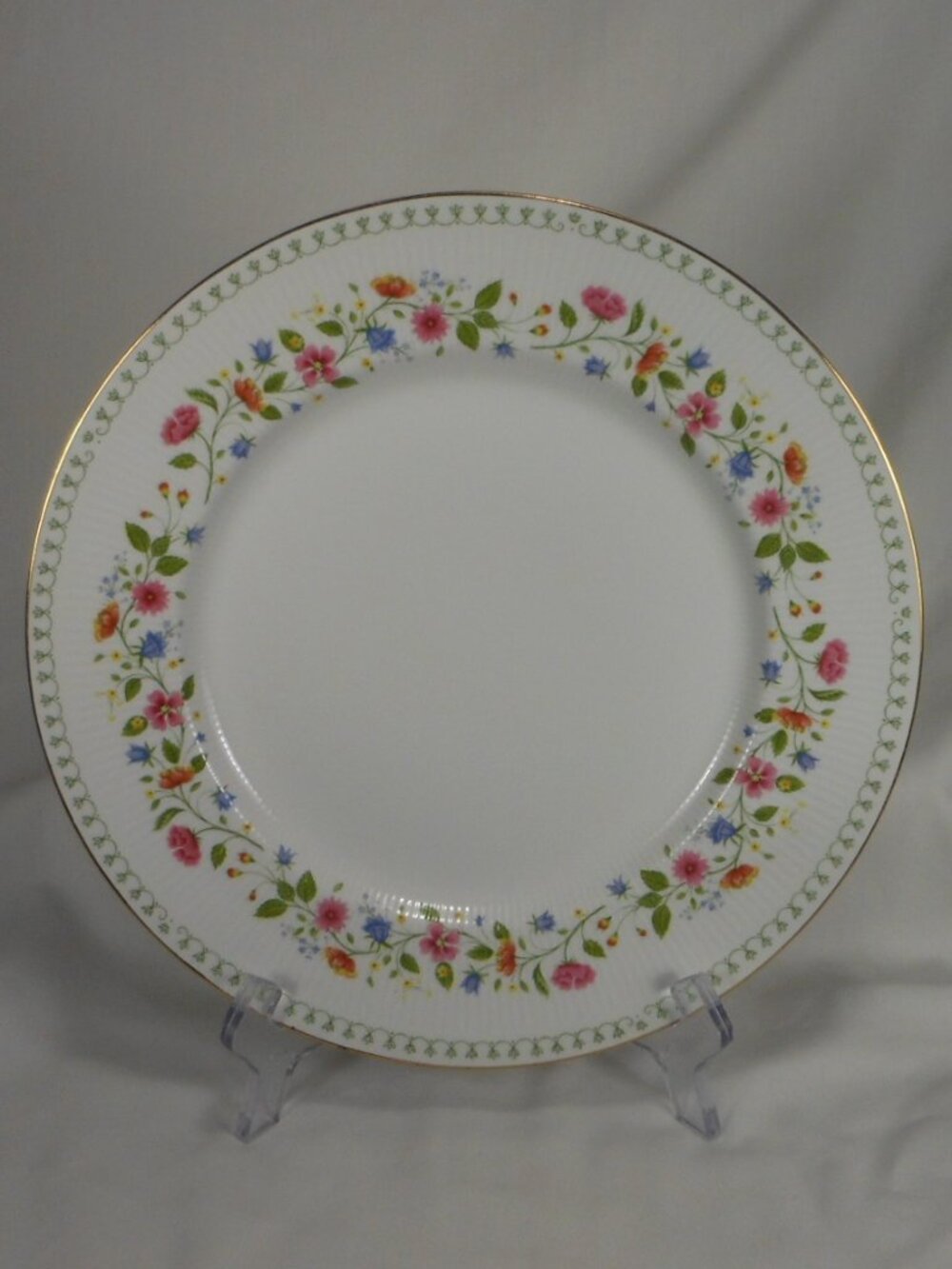 Paragon Anastasia colorful floral dinner plate